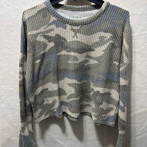 Women's Camouflage Cropped Aeropostale Thermal